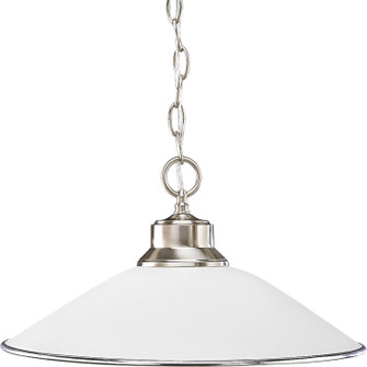 Glass Pendants One Light Pendant in Brushed Nickel (54|P501309)
