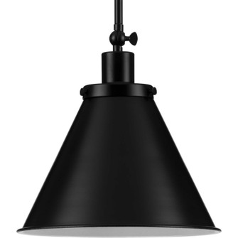 Hinton One Light Pendant in Matte Black (54|P500325031)
