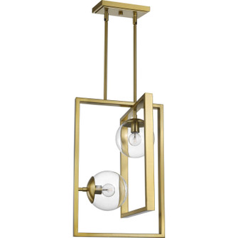 Atwell Two Light Pendant in Brushed Bronze (54|P500284109)