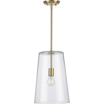 Clarion One Light Pendant in Satin Brass (54|P500242012)