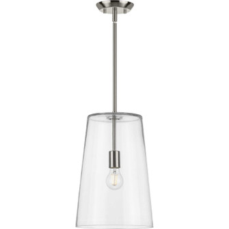 Clarion One Light Pendant in Brushed Nickel (54|P500242009)