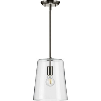 Clarion One Light Pendant in Brushed Nickel (54|P500241009)