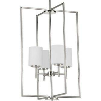 Replay Four Light Foyer Pendant in Polished Nickel (54|P500206104)