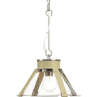 Point Dume-Rockdance One Light Pendant in Brushed Nickel (54|P500195009)