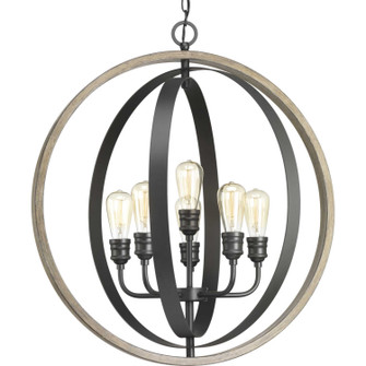 Conestee Six Light Pendant in Graphite (54|P500094143)