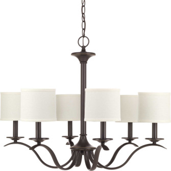 Inspire Six Light Chandelier in Antique Bronze (54|P473920)