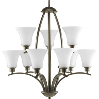 Joy Nine Light Chandelier in Antique Bronze (54|P449220W)