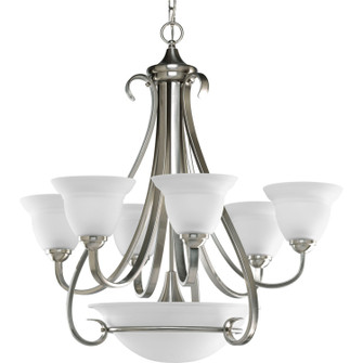 Torino Six Light Chandelier in Brushed Nickel (54|P441709)