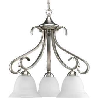 Torino Three Light Chandelier in Brushed Nickel (54|P440509)