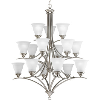 Trinity 15 Light Chandelier in Brushed Nickel (54|P436509)