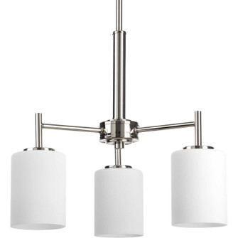 Replay Three Light Chandelier in Polished Nickel (54|P4318104)