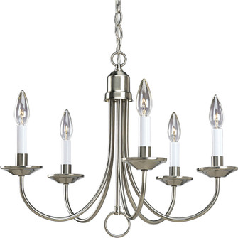 Five Light Five Light Chandelier in Brushed Nickel (54|P400809)