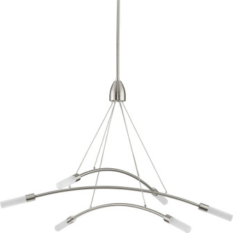 Kylo LED LED Chandelier in Brushed Nickel (54|P40026300930)
