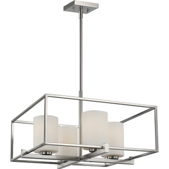 Chadwick Four Light Chandelier in Brushed Nickel (54|P400226009)