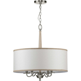 Durrell Four Light Chandelier in Brushed Nickel (54|P400218009)