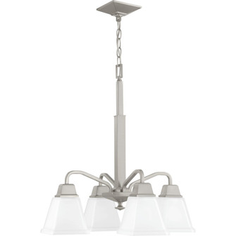 Clifton Heights Four Light Chandelier in Brushed Nickel (54|P400118009)