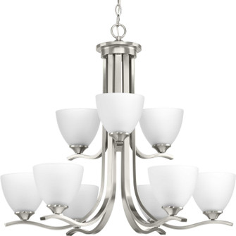 Laird Nine Light Chandelier in Brushed Nickel (54|P400064009)