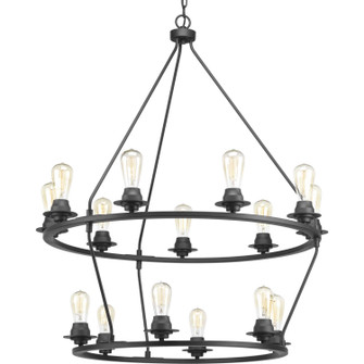 Debut 15 Light Chandelier in Graphite (54|P400017143)