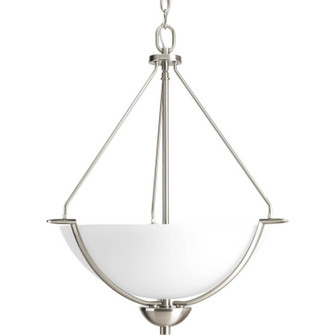 Bravo Three Light Pendant in Brushed Nickel (54|P391209)