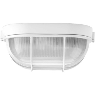 Bulkheads One Light Flush Mount in White (54|P370630)