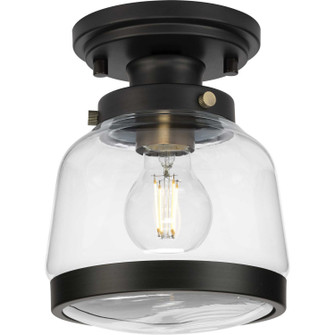 Judson One Light Semi-Flush Mount in Antique Bronze (54|P350220020)