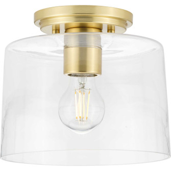 Adley One Light Flush Mount in Satin Brass (54|P350213012)