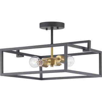 Blakely Two Light Semi-Flush Convertible in Graphite (54|P350120143)