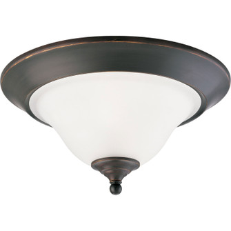 Trinity Two Light Flush Mount in Antique Bronze (54|P347620)