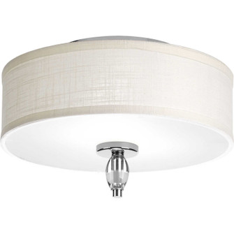 Status Two Light Flush Mount in Polished Chrome (54|P340215)