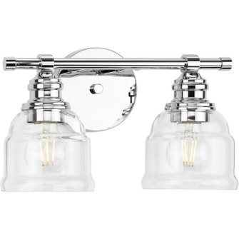 Ambrose Two Light Bath Vanity in Polished Chrome (54|P300374015)