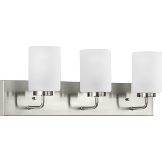 Merry Three Light Bath Bracket in Brushed Nickel (54|P300329009)