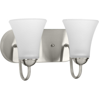 Classic Two Light Bath Bracket in Brushed Nickel (54|P300234009)