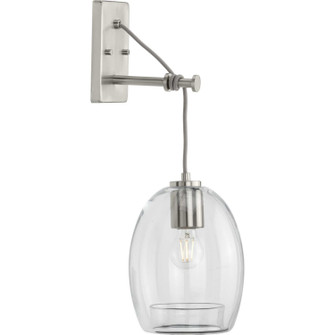 Caisson One Light Wall Bracket in Brushed Nickel (54|P300215009)