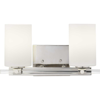 Lisbon Two Light Bath in Polished Nickel (54|P300198104)