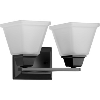 Clifton Heights Two Light Bath Vanity in Matte Black (54|P30015931M)