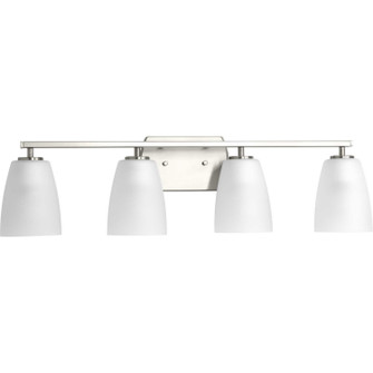Leap Four Light Bath in Brushed Nickel (54|P300134009)