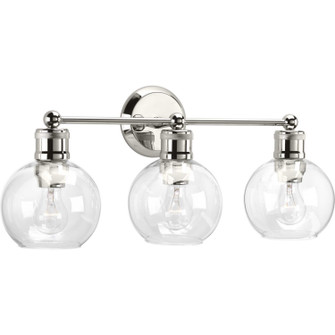 Hansford Three Light Bath in Polished Nickel (54|P300051104)