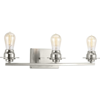 Debut Three Light Bath in Brushed Nickel (54|P300010009)