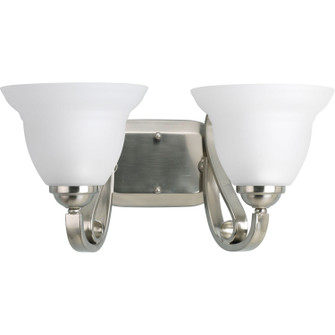 Torino Two Light Bath Bracket in Brushed Nickel (54|P288209)