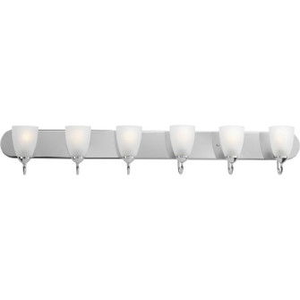Gather Six Light Bath in Polished Chrome (54|P271415)