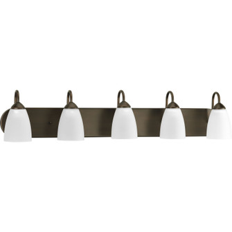 Gather Five Light Bath in Antique Bronze (54|P271320)
