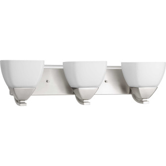 Appeal Three Light Bath Bracket in Brushed Nickel (54|P270209)