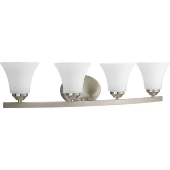 Adorn Four Light Bath Bracket in Brushed Nickel (54|P201109)