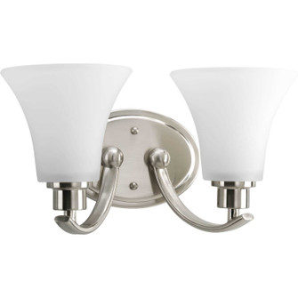 Joy Two Light Bath Bracket in Brushed Nickel (54|P200109)