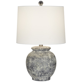 Anza One Light Table Lamp in Smooth Stone (24|862D0)