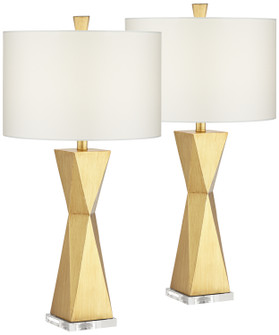 Kalso - Set Of 2 Table Lamp in Brushed Gold (24|60F75)
