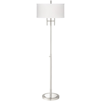 Modern Classic Floor Lamp in Matt Brushed Nickel (24|37T99)