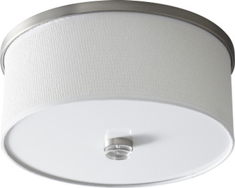 Echo LED Ceiling Mount in Satin Nickel W/ White Grass (440|369524)