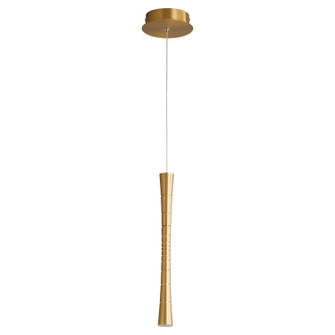 Sabre LED Pendant in Aged Brass (440|3600440)