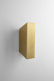 Duo LED Wall Sconce in Aged Brass (440|350940)